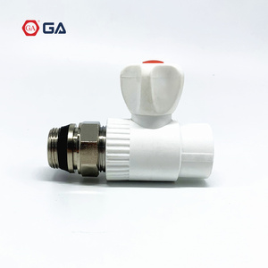 Vanne de chauffage en PPR blanc GA-4842 QIAI avec joint torique, connecteur de <span class=keywords><strong>radiateur</strong></span> - Product Image 4