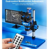 Cámara de Microscopio RELIFE MC4 4K HD, 8MP, Sensor CMOS de 1/2.7 Pulgadas, Salida Dual HDMI Tipo-C para Reparación de PCB de Teléfonos, Inspección de Placas Base