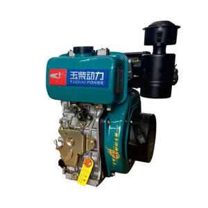 YC186FA 13hp portabel Cina silinder tunggal mesin Diesel udara didinginkan mesin diesel