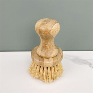 Direttamente pennello piatto vegano naturale del fornitore spazzola di bambù per la <span class=keywords><strong>pulizia</strong></span> della cucina strumenti di <span class=keywords><strong>pulizia</strong></span> scatola di imballaggio fornito azienda - Product Image 2