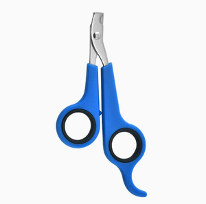 Outil de toilettage <span class=keywords><strong>pour</strong></span> animaux de compagnie en acier inoxydable à lame courbée, manche antidérapant en TPR, coupe-ongles <span class=keywords><strong>pour</strong></span> chiens et chats de petite et moyenne taille, vente en gros - Product Image 4