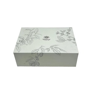 Environmentally friendly grey tea <b>box</b> packaging, printed magnetic <b>box</b>, foldable tea paper <b>gift</b> <b>box</b>, customizable - Product Image 2