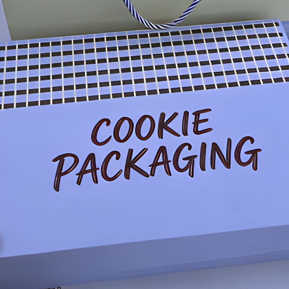 Recycled Custom Printed Food Grade Paper Cardboard Bakery Sweet Cookie ...