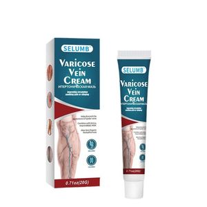 SELUMB Vein Clearing Cream Gel de masaje calmante de pulso para la piel de la pierna de lombriz - Product Image 1