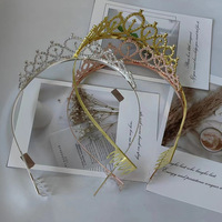 Kit de ceinture scintillante en or rose et diadème en strass pour fête d'anniversaire de fille et cadeaux pour l'obtention du diplôme et Thanksgiving