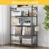Meuble à chaussures simple pour la maison, sur pied, mobile, épaissi, multifonctionnel, moderne, multi-niveaux, pour rangement