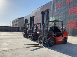China diesel Forklift <strong>Truck</strong> 3 Ton 4 Ton 5 Ton Carretilla Elevadora diesel with Fork Positioner Bale <strong>Clamp</strong> - Product Image 5