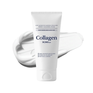 150ml Collagen làm sạch bọt nhẹ nhàng làm sạch sâu Hàn Quốc Sữa rửa mặt rửa với thủy phân collagen & glycerin - Product Image 1