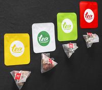 Pyramiden-Teebeutel Außenverpackung Dreieckiger Teebeutel-Umschlag Tee-Sachet