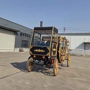 Charrette royale électrique de luxe, chariot à chevaux, transport spécial, charrette de mariage - Product Image 3