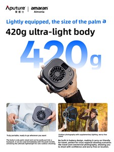 [สินค้ามาใหม่] ไฟสตูดิโอ Amarn Halo 100W สำหรับถ่ายวิดีโอและไลฟ์สด ปรับอุณหภูมิสีได้ - Product Image 3