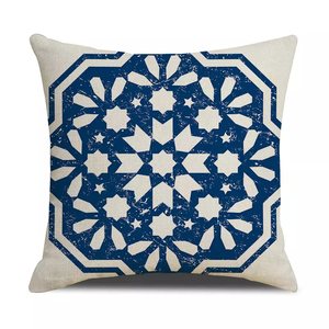 Funda <span class=keywords><strong>de</strong></span> almohada <span class=keywords><strong>de</strong></span> lino con estampado Digital <span class=keywords><strong>de</strong></span> Mandala, estilo nórdico, para sofá - Product Image 2