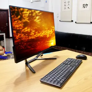 High quality full set & 24 inch HD screen &discrete display & win 10 system all in one PC computer