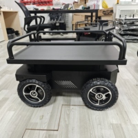 Chariot de transport de matériaux pour usine intelligente, robot de transport de chariots de magasinage, robot de livraison en extérieur