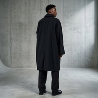 Manteaux d'automne et d'hiver pour hommes de haute qualité, personnalisés en gros, manteaux chauds à la mode et tendance