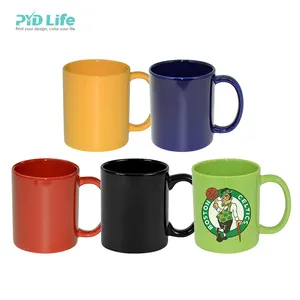 PYD Life 2022 Ceramic Sublimation Mugs 11oz Full Color Ceramic Travel Tea Coffee Mug