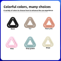 Nouveau Silicone Triangle fer anneau haltères maison Fitness équipement pour aérobic musculation poids Assistant