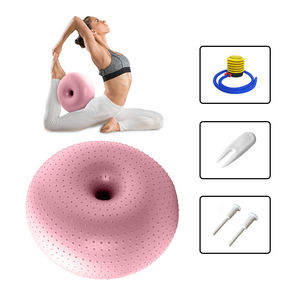 Vente en gros de petite balle de <span class=keywords><strong>yoga</strong></span> Pilates beignet rose bleu équilibre lisse exercice de bureau pour enfants balles de <span class=keywords><strong>yoga</strong></span> de sport de gymnastique - Product Image 2