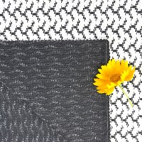 Tela de Punto Elástica de Doble Cara, Jacquard Espigado, Jersey Tricot 300g/m, Transpirable, Suave, para Ropa Deportiva de Niños y Niñas