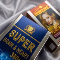 Boîte en carton personnalisée avec estampage à chaud argenté et doré pour emballage de compléments alimentaires, boîte de capsules pour produits de santé australiens
