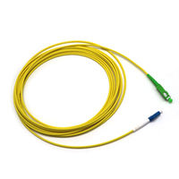 Cordon de brassage fibre optique FTTH monomode SC APC LC UPC Simplex Duplex 2 mètres personnalisé pour réseau d'accès abonné