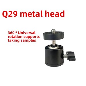 360 ° xoay Gimbal sống nhiếp ảnh <span class=keywords><strong>Tripod</strong></span> <span class=keywords><strong>mini</strong></span> linh hoạt xách tay Máy tính để bàn Studio <span class=keywords><strong>Tripod</strong></span> với điện thoại chủ - Product Image 3