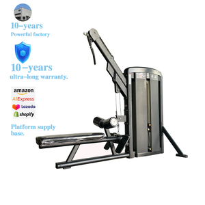 Machine de musculation professionnelle à tirage vertical et rameur à faible résistance, à charge par broches, pour la musculation des dos et des bras en salle de sport commerciale - Product Image 1