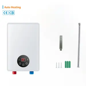 6kW Electric Geyser Instant Shower Heater 1 Phase Electric Hot Water Heater for Bathroom Kitchen