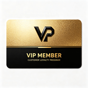 Carte de privilège VIP personnalisée en PVC haut de gamme avec estampage à chaud et numéro en relief pour système d'accès exclusif aux membres - Product Image 6