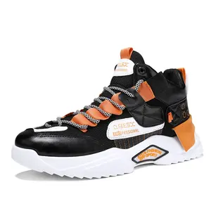 Sneakers moda uomo scarpe sportive stringate a buon mercato fornitore cina