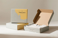 Boîte d'expédition de vêtements personnalisée pour t-shirt Boutique de vêtements en ligne Fournisseur de boîtes en papier pour les marques de détail pour la fabrication de chaussures et de vêtements
