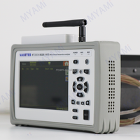 Data Logger Suhu Genggam 10-Kanal Resolusi Tinggi dengan Pengukuran Kontak WIFI dan Probe Bahan Plastik