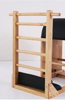 Baril d'escalade ergonomique en bois d'érable pour la santé et la force de la colonne vertébrale