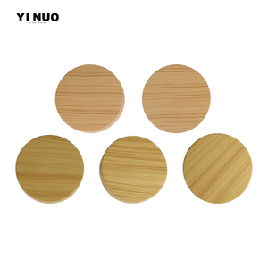 Envase cosmético vacío 30ml 50ml 80ml 100ml 150ml 500ml Frascos de plástico PET esmerilado transparente con tapas de aluminio de bambú Dia 47mm - Product Image 6