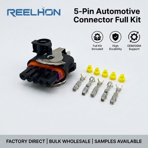 Connettore per Cablaggio Motore Automobilistico a 5 Pin/Vie, Spina Generatore <span class=keywords><strong>con</strong></span> Cavo Pigtail DJ7051K-1.5-21 - Product Image 1
