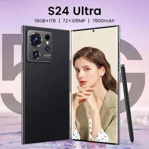 Teléfono Inteligente 5G S24 Ultra, Diseño Moderno y Popular en 2025, Pantalla HD de 7.3 Pulgadas, 16 GB + 1 TB de Almacenamiento, Doble SIM - Product Image 1