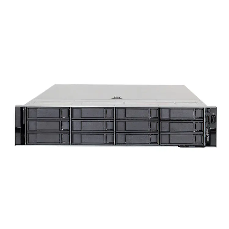 Tùy chỉnh 2U Rack mount nhôm hộp kim loại điện tử khuếch đại khung gầm máy chủ