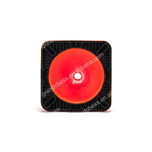 Cono de Seguridad Mini de Alta Calidad, Cono de <span class=keywords><strong>PVC</strong></span> con <span class=keywords><strong>Base</strong></span> Naranja Fluida de 700 mm - Product Image 4