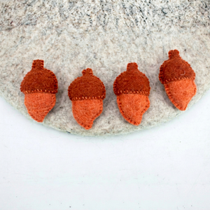 Mini-gland en feutre fait main, mignon, en laine 100% artisanale, équitable, pour enfant - Product Image 5