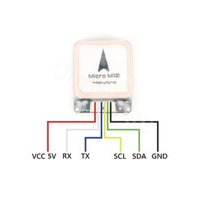 Holybro Micro M10 GPS con brújula IST8310 Antena de parche de cerámica 32X26mm para RC Airplane <span class=keywords><strong>FPV</strong></span> Freestyle Drone de largo alcance - Product Image 5