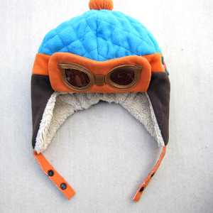 All'ingrosso cappello Bomber invernale caldo fodera in lana per bambini paraorecchie pilota Lei Feng cappello per bambini ragazzi <span class=keywords><strong>2</strong></span>-4 anni cappello russo - Product Image 5