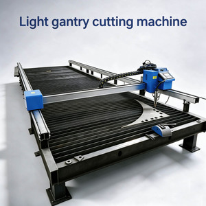 Light Gantry <b>CNC</b> Plasma <b>Cutting</b> <b>Machine</b> 1500x3000mm High Accuracy Automatic Metal Fabrication Table - Product Image 1