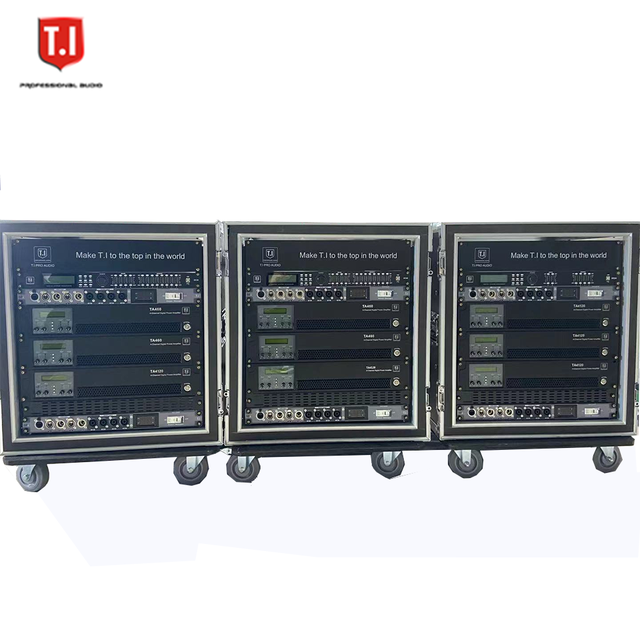 Wholesale T.I PRO AUDIO TA-460 Class D Modular Power Amplifier 4x600W/8ohm Wood Shell 3-Year Warranty for Event/Party/Club Use