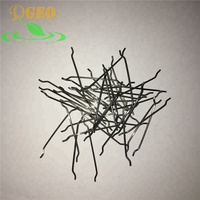 Extremo enganchado de fibra de acero, refuerzo de hormigón, 304 fibra de acero, precio