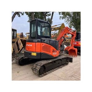 Excavadora Hidráulica Usada Hitachi ZX50U de 5 Toneladas, Miniexcavadora de Orugas con Tracción Estable y Fuerte Agarre, ZX17 ZX30U EX60 ZX55 ZX60 ZX70 ZX75UR - Product Image 1