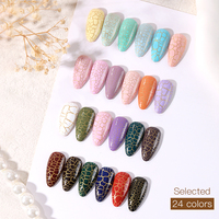 Kit de vernis gel UV/LED effet craquelé marque privée, sans HEMA, 15 ml, certifié CPSR