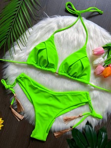 Bikinis Sexy Lady Open Hot Photo Bikini Beachwear Hot Sexy Sportswear Bikini Young Girl Swimwear - Product Image 2