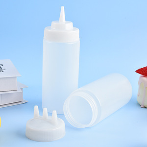 Botellas de Plástico para Condimentos, Dispensadores de Salsa de Tomate de Plástico sin BPA, Botella para Ketchup y BBQ - Product Image 2