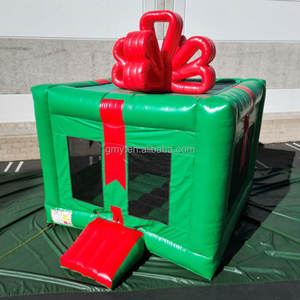 Structures de jeu gonflables GMY en forme de cadeau de Noël pour l'intérieur – Achetez un château <span class=keywords><strong>gonflable</strong></span> pour enfants - Product Image 1
