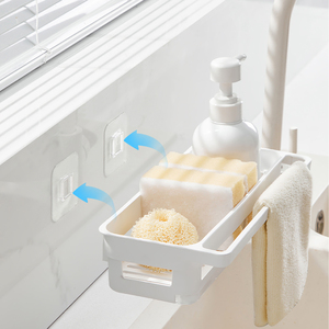 Support <span class=keywords><strong>de</strong></span> rangement multifonctionnel pour la cuisine, éponge, lingette et <span class=keywords><strong>bac</strong></span> d'évacuation du liquide <span class=keywords><strong>vaisselle</strong></span> - Product Image 3